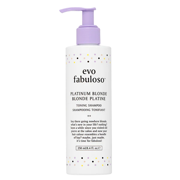 evo fabuloso platinum blonde tonuojantis šampūnas