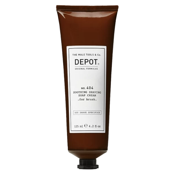 Nr. 404 SOOTHING SHAVING SOAP CREAM for brush. Raminamasis kreminis skutimosi muilas. Naudojamas su šepetėliu.