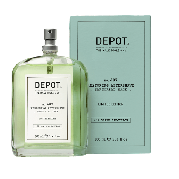 Nr. 407 ATKURIAMASIS LOSJONAS PO SKUTIMOSI šalavijų aromato Atkuriamasis ir gaivinamasis losjonas po skutimosi. Sudėtyje yra šiek tiek alkoholio; stimuliuoja, užtikrina gaivumą, drėkina ir suteikia ilgalaikį sveikumo pojūtį.