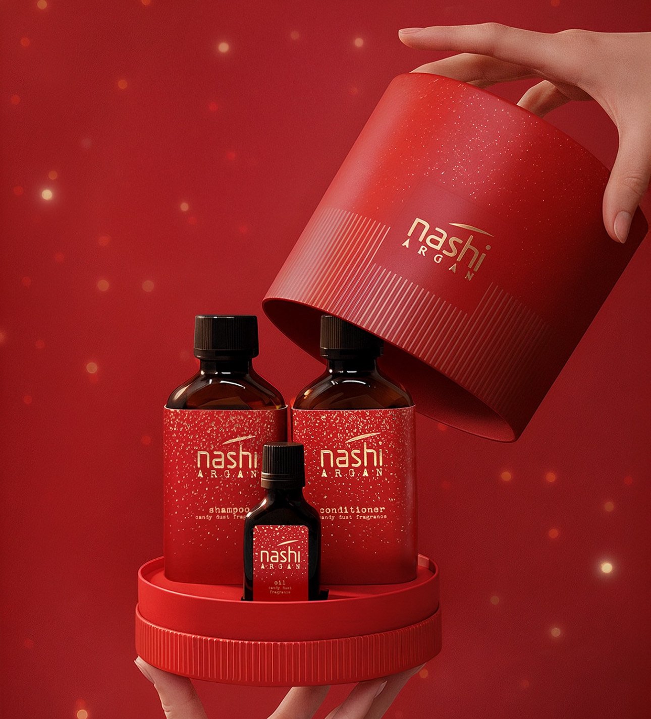 Candy Dust Plaukų dovanų dėžutė