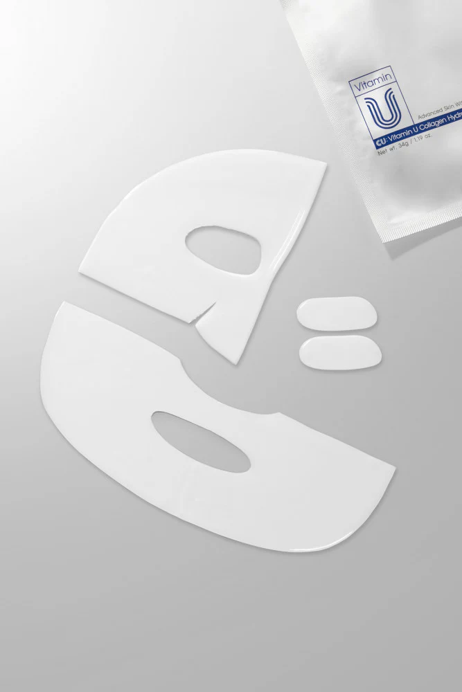 CUSKIN dvigubo poveikio hidrogelio kaukė odos stangrinimui ir švytėjimui