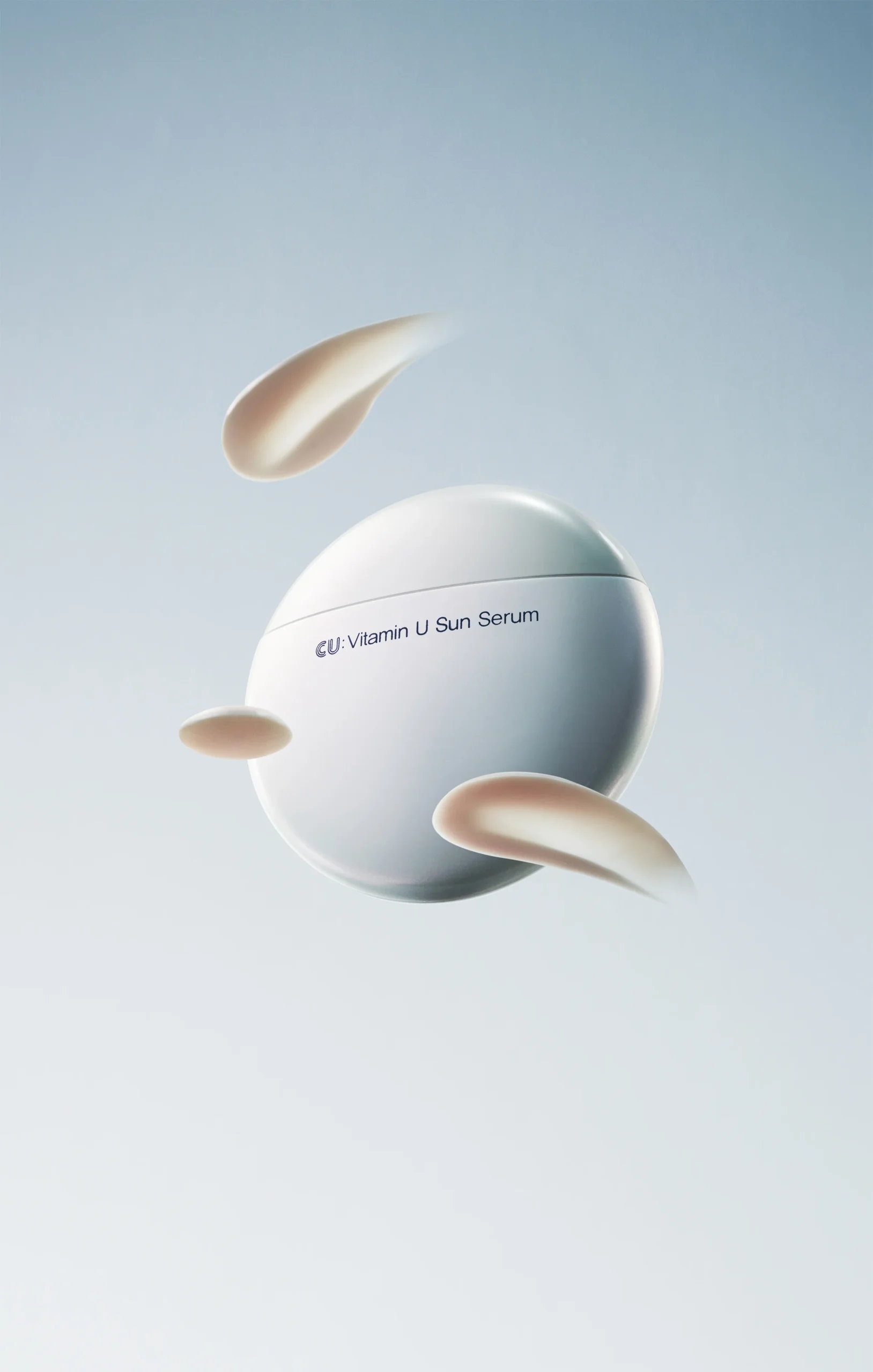 CUSKIN apsauginis serumas nuo saulės SPF 50+ PA++++ su vitaminu U ir B12