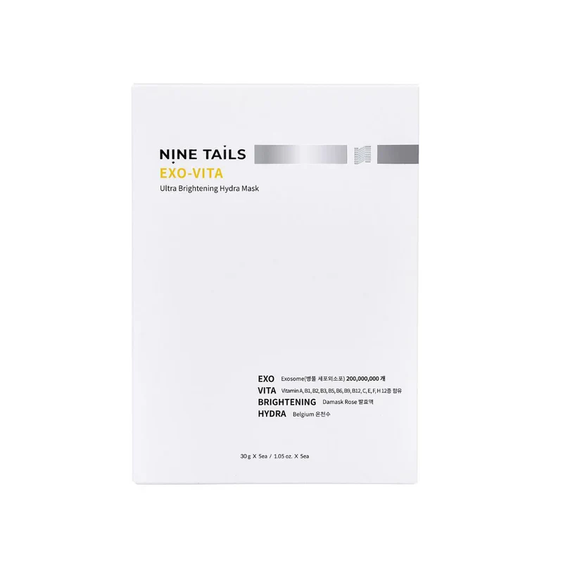 NINE TAILS EXO-VITA intensyviai drėkinanti, odą skaistinanti kaukė