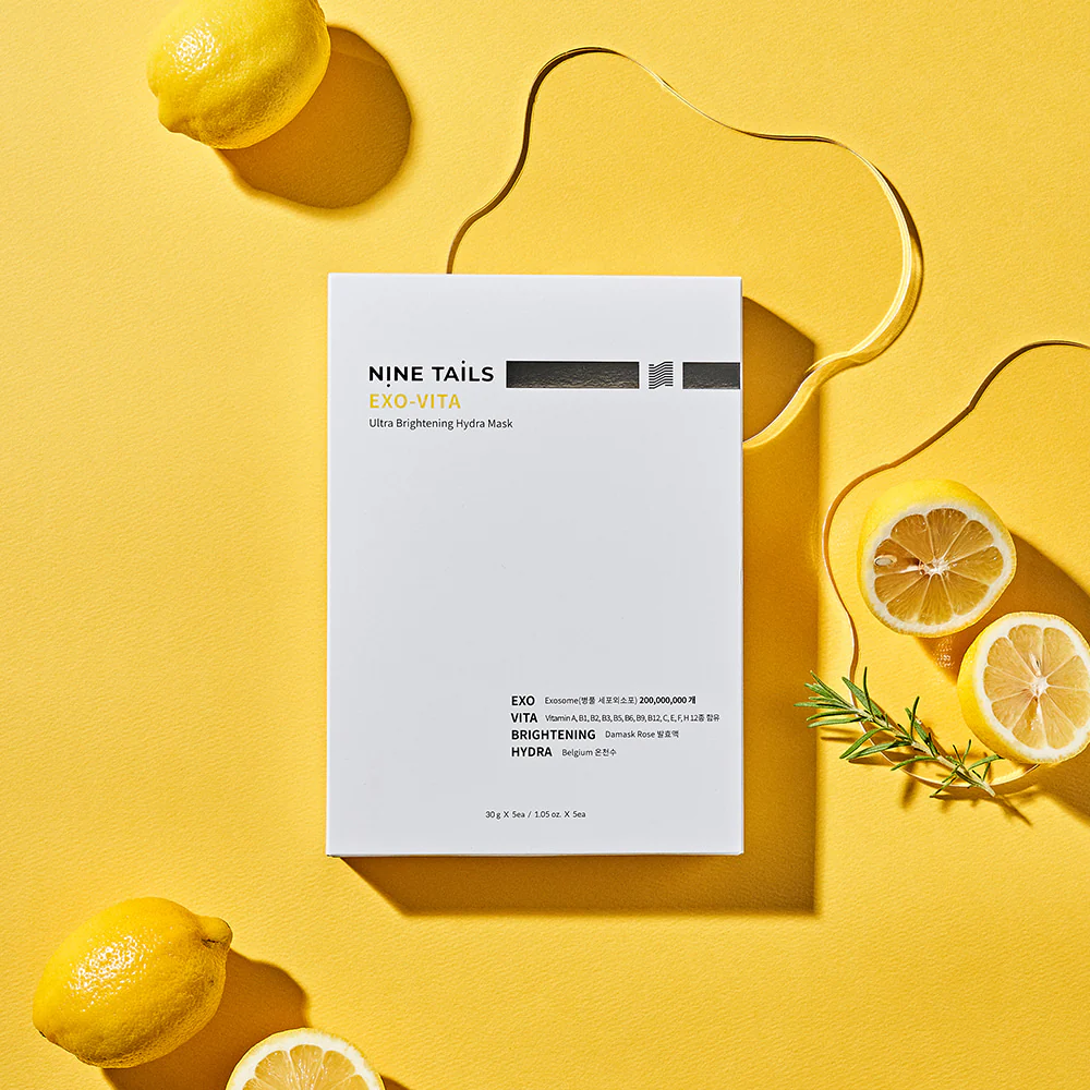 NINE TAILS EXO-VITA intensyviai drėkinanti, odą skaistinanti kaukė_1