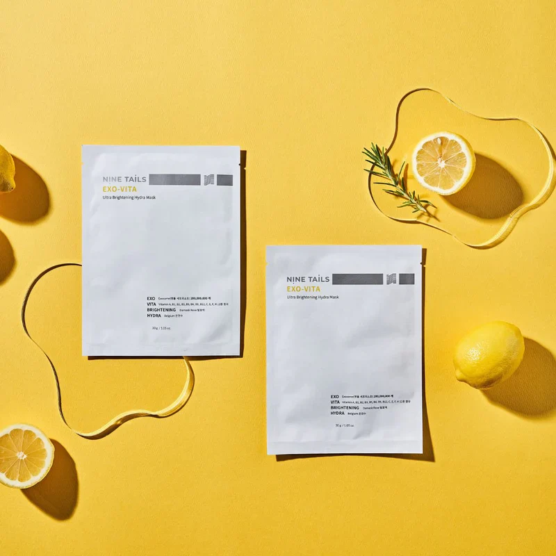 NINE TAILS EXO-VITA intensyviai drėkinanti, odą skaistinanti kaukė_3 NINE TAILS EXO-VITA intensyviai drėkinanti, odą skaistinanti kaukė