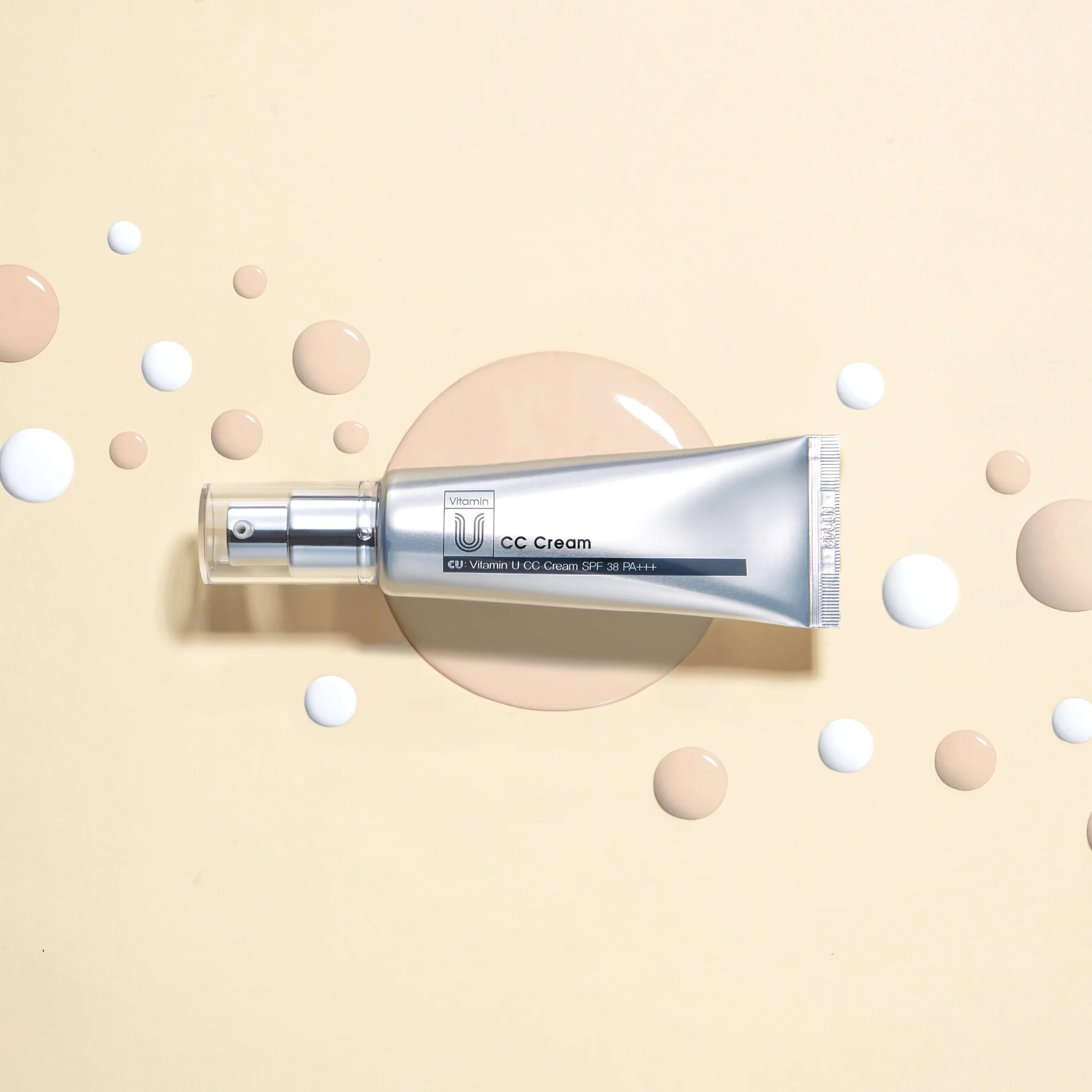 CUSKIN CC kremas su vitaminu U SPF38+ PA+++