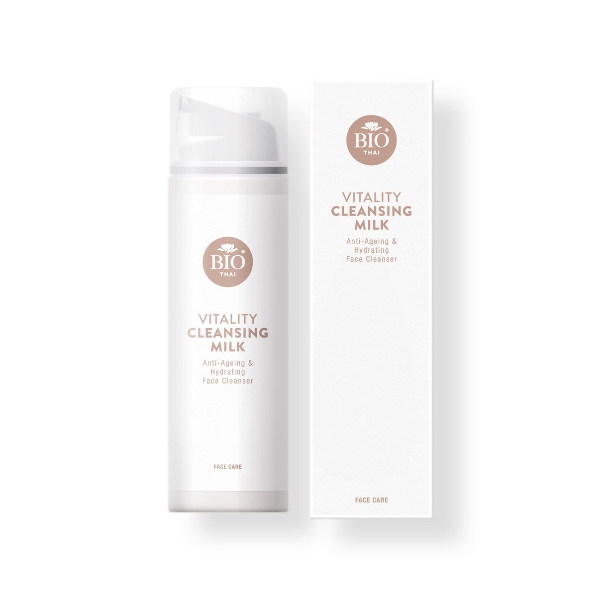 Bio Thai Vitality Cleansing Milk – švelnus valomasis veido pienelis