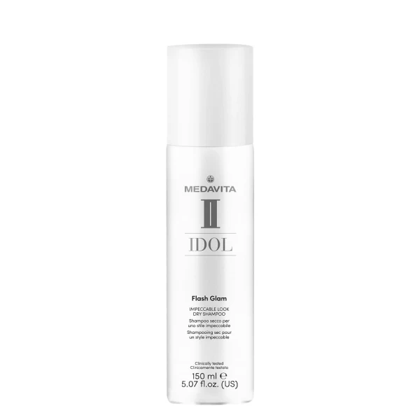 Medavita Idol Flash Glam Impeccable Look Dry Shampoo — sausas plaukų šampūnas