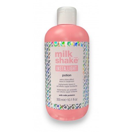milk_shake Insta.Light Potion nenuplaunama blizgesio priemonė plaukams, 300ml