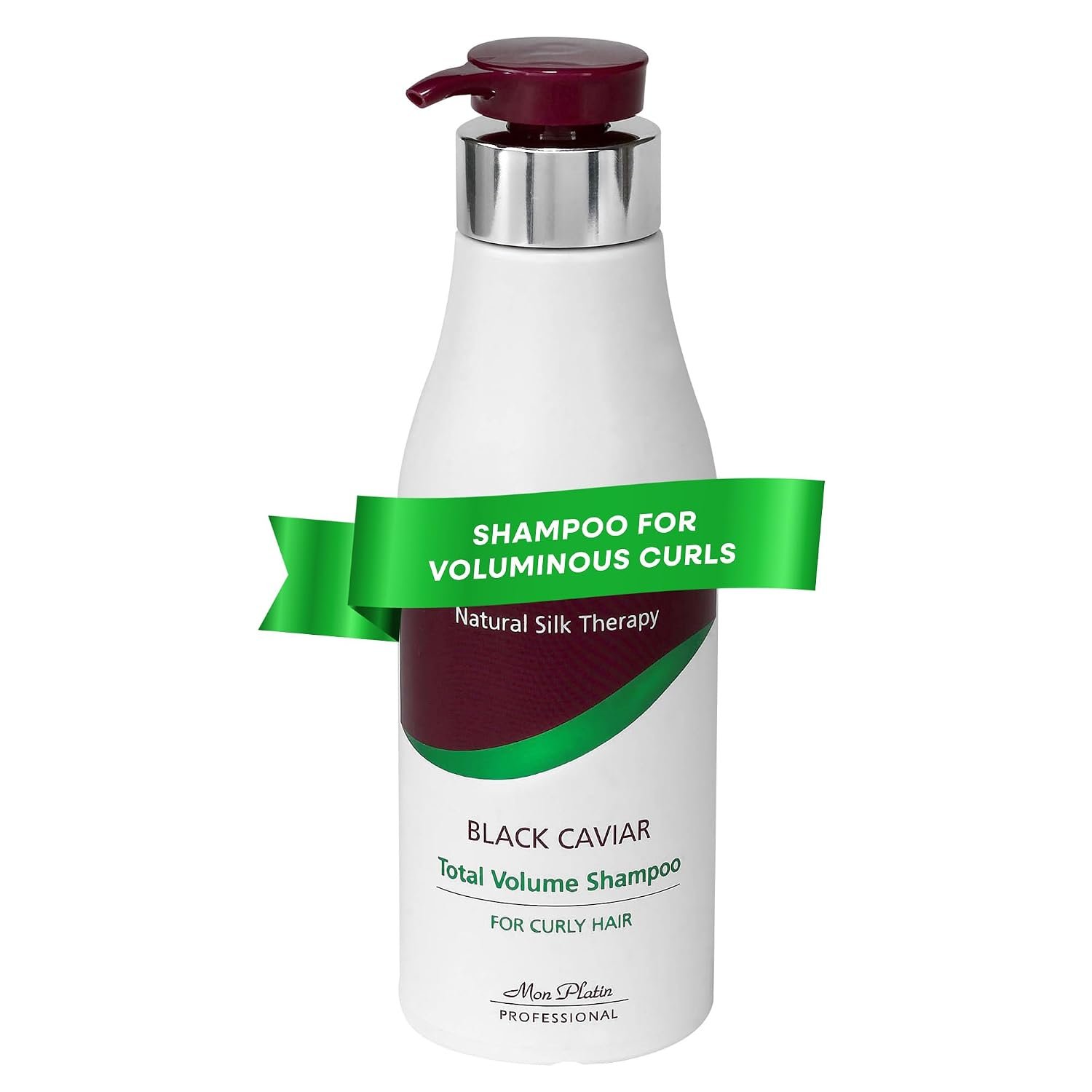Mon Platin Black Caviar Total Volume Shampoo šampūnas garbanotiems plaukams, 500ml