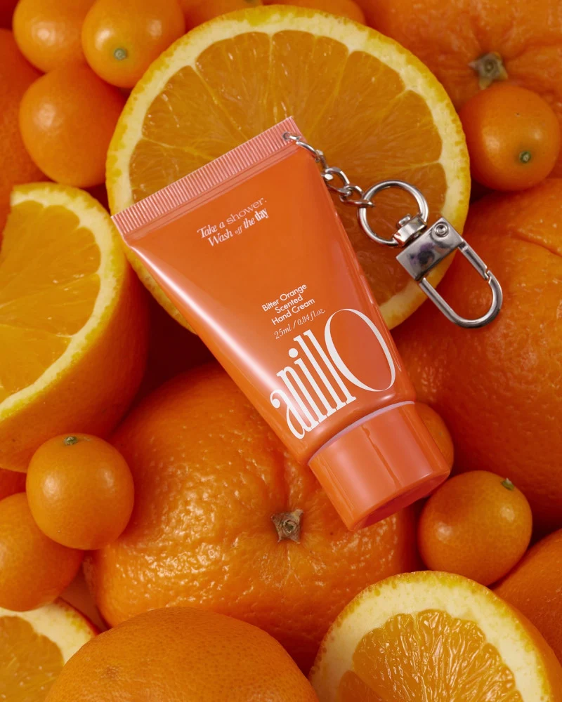 AnillO Bitter Orange Scented Hand Cream (Keychain) – rankų kremas, 25ml 2