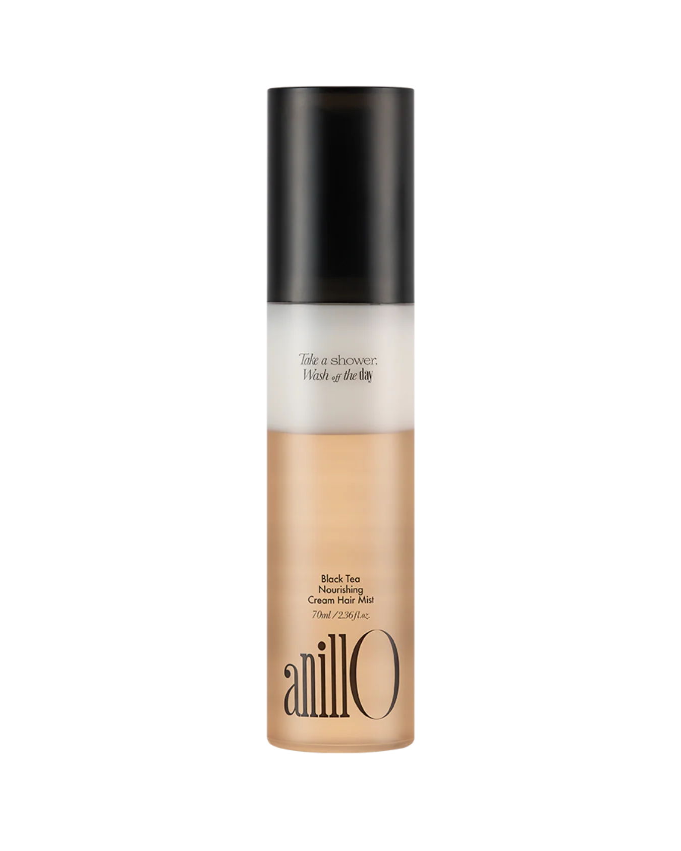 AnillO Black Tea Nourishing Cream Hair Mist – maitinantis kreminis plaukų purškiklis, 70 ml