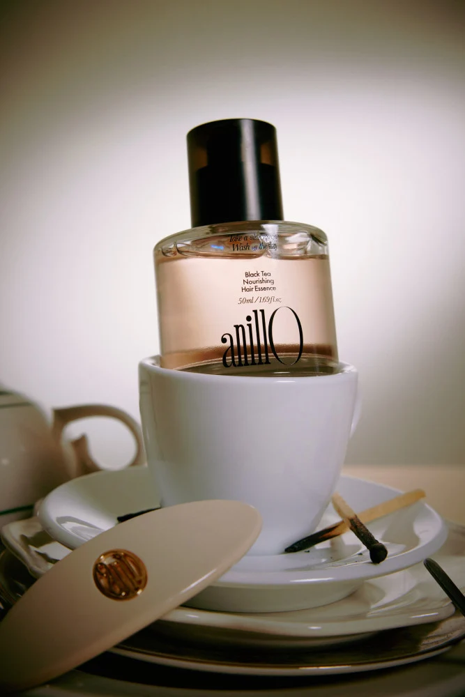 AnillO Black Tea Nourishing Hair Essence – maitinamoji plaukų esencija, 50 ml