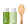AnillO Lime Sunday Refresh Hair & Brush Set – plaukų priežiūros rinkinys su šepečiu