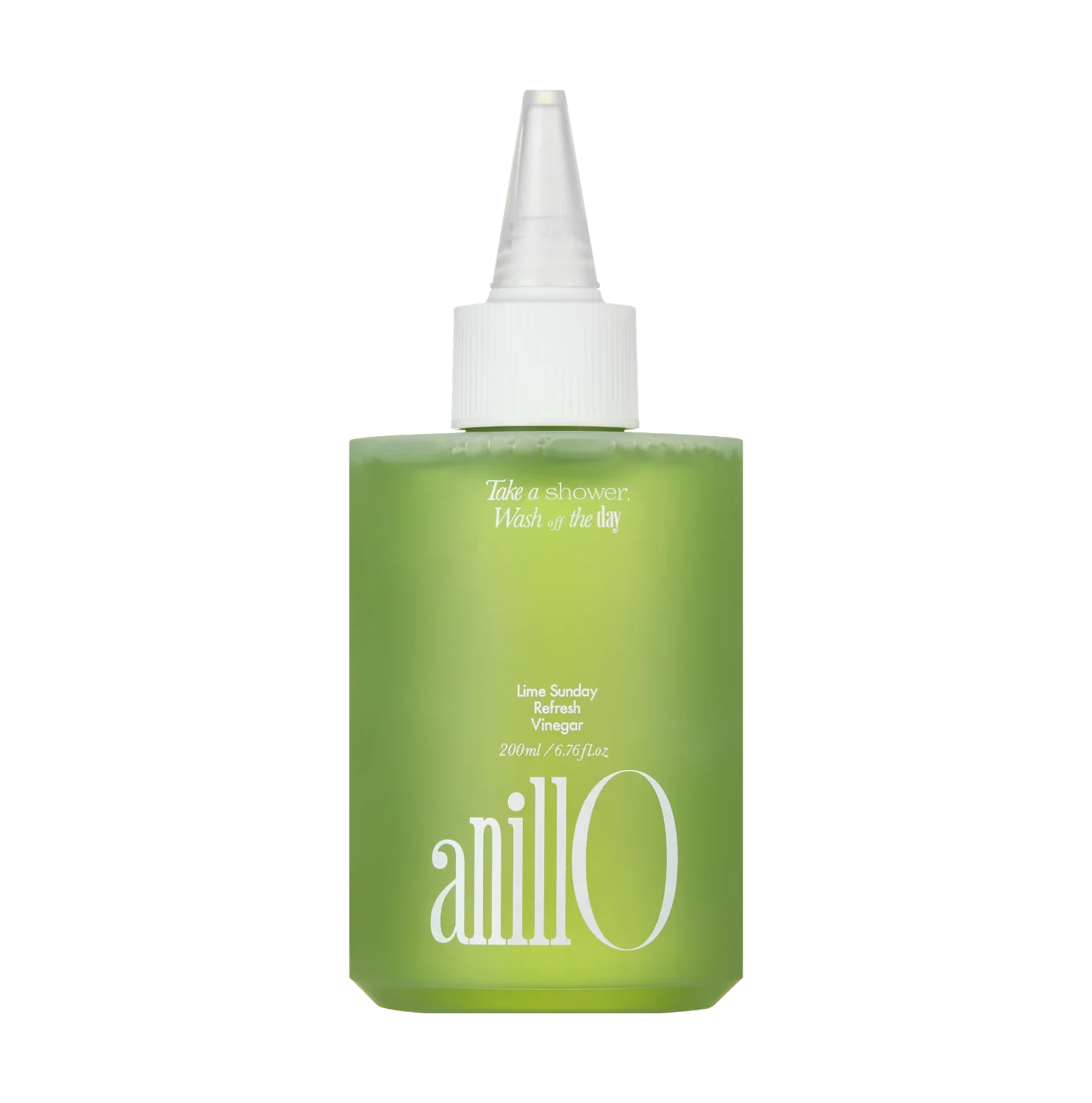 AnillO Lime Sunday Refresh Hair Vinegar – gaivinantis plaukų actas (skalavimo priemonė), 200ml