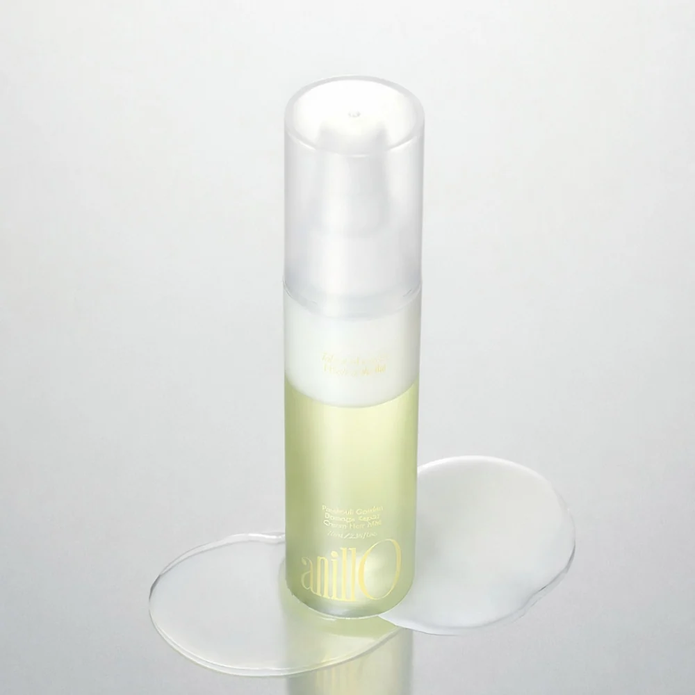 AnillO Patchouli Garden Damage Repair – atkuriamasis plaukų kremas-purškiklis, 70 ml
