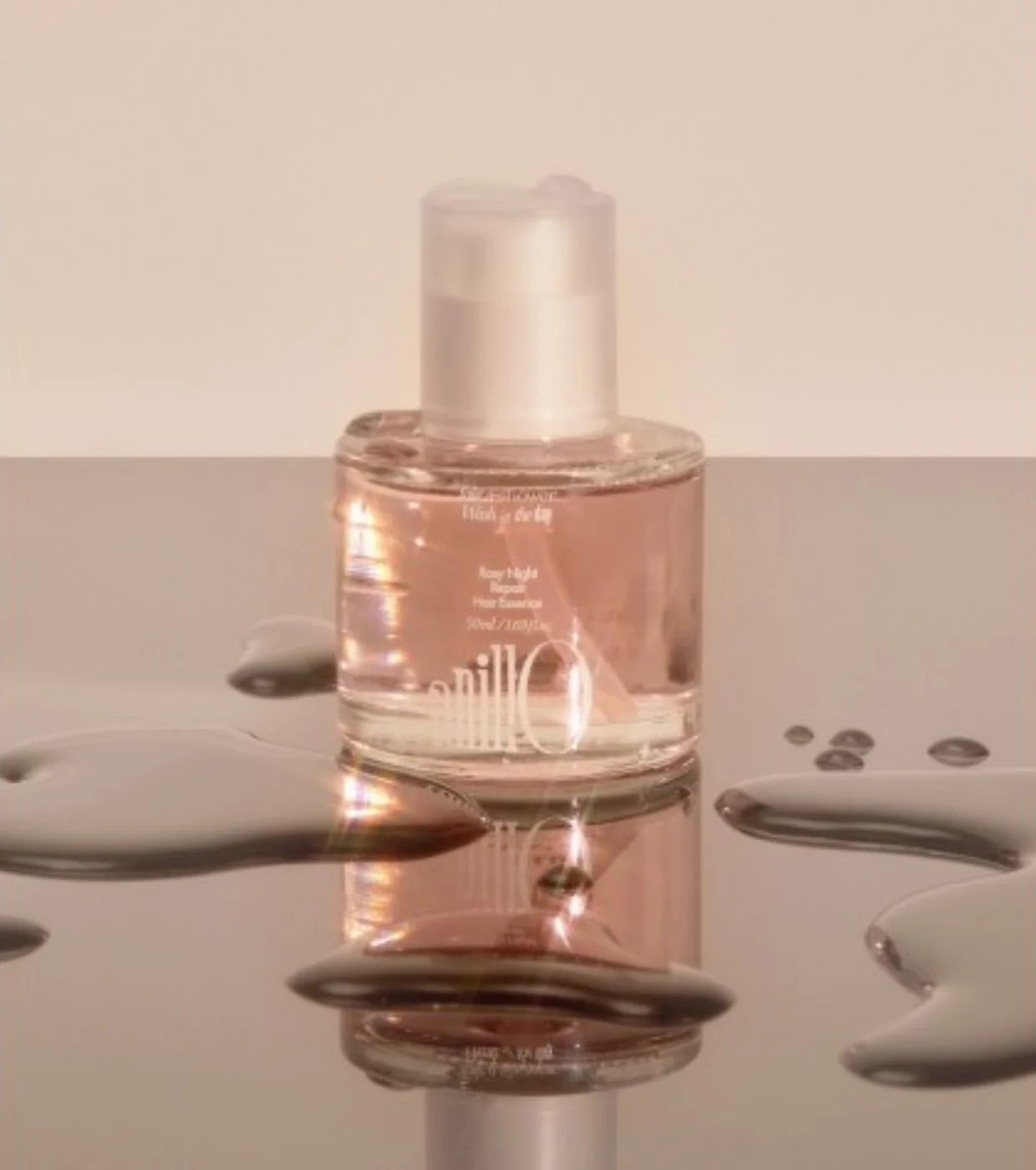AnillO Rosy Night Repair plaukų esencija pažeistiems plaukams, 50ml 3 AnillO Rosy Night Repair plaukų esencija pažeistiems plaukams, 50ml