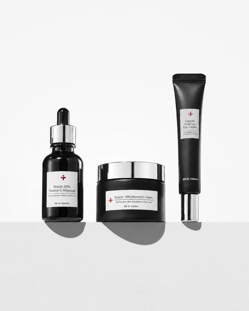 CUSKIN Bright Renewal rinkinys švytinčiai odai