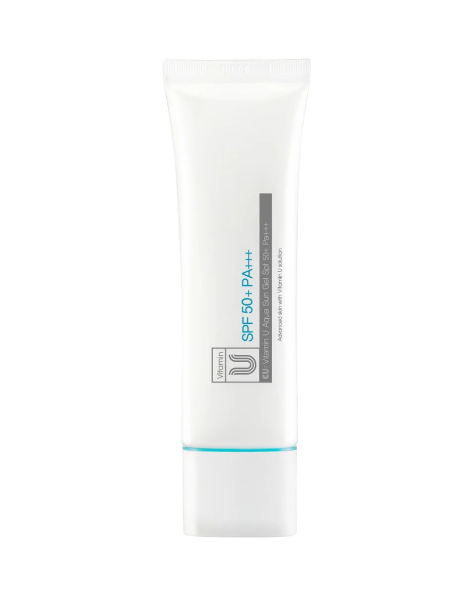 CUSKIN Vitamin U Aqua Sun Gel SPF50+ PA+++, drėkinamasis kremas nuo saulės 50 ml