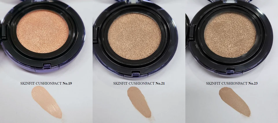 CUSKIN cushion makiažo pagrindas SPF50+ PA+++ su keičiamu užpildu