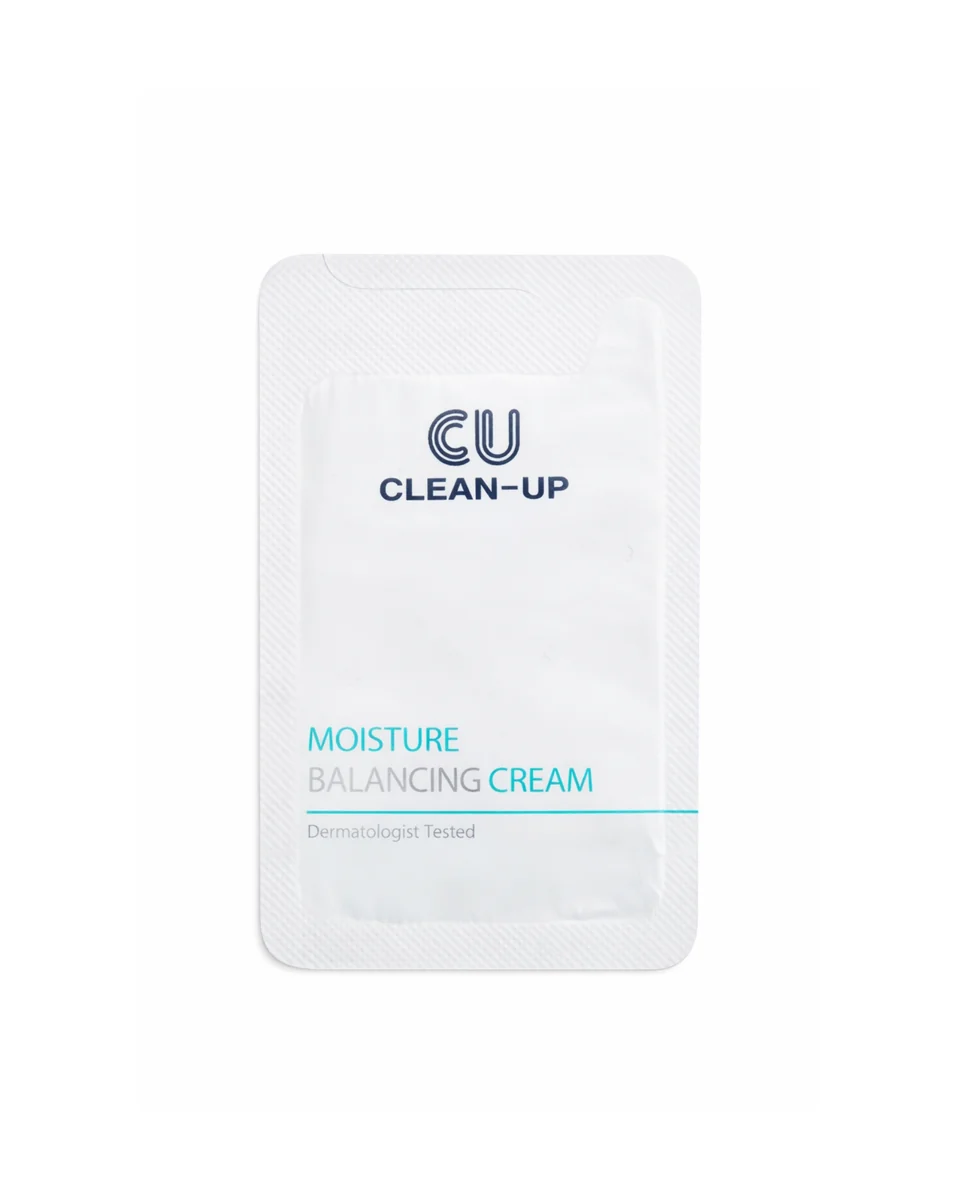 CUSKIN intensyviai drėkinantis balansuojantis kremas mėginukas 2 ml