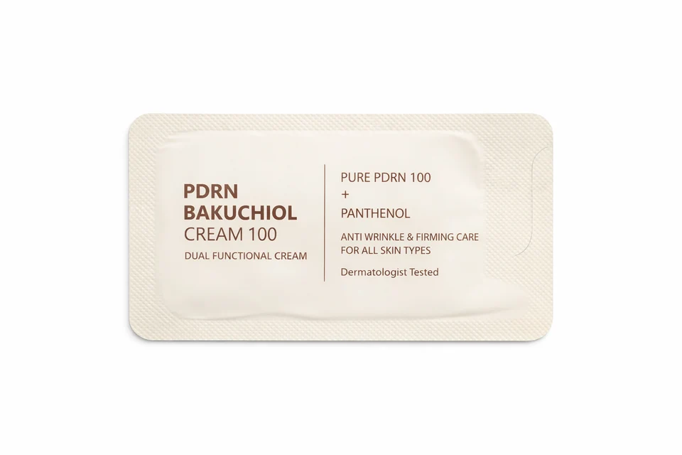 CUSKIN atkuriamasis kremas su polinukleotidais ir bakučioliu mėginukas 2 ml