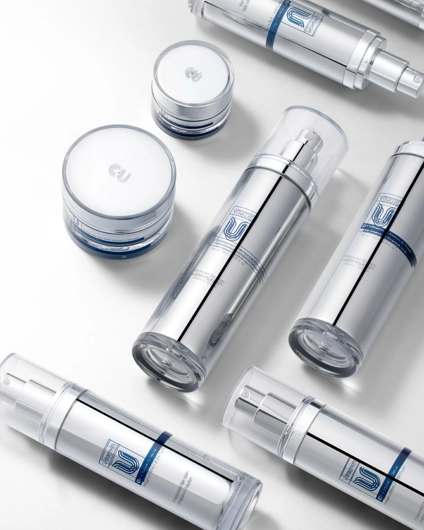 CUSKIN Vitamin U skaistinantis ir drėkinantis veido priežiūros rinkinys