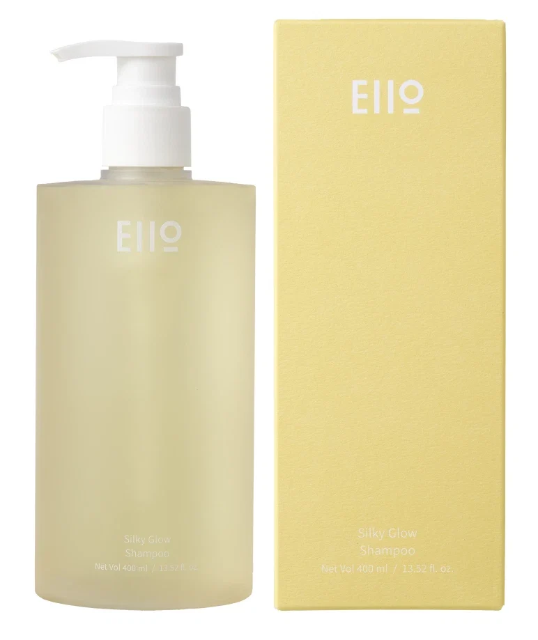 EIIO Silky Glow valomasis šampūnas su žemo molekulinio svorio baltymais., 400 ml