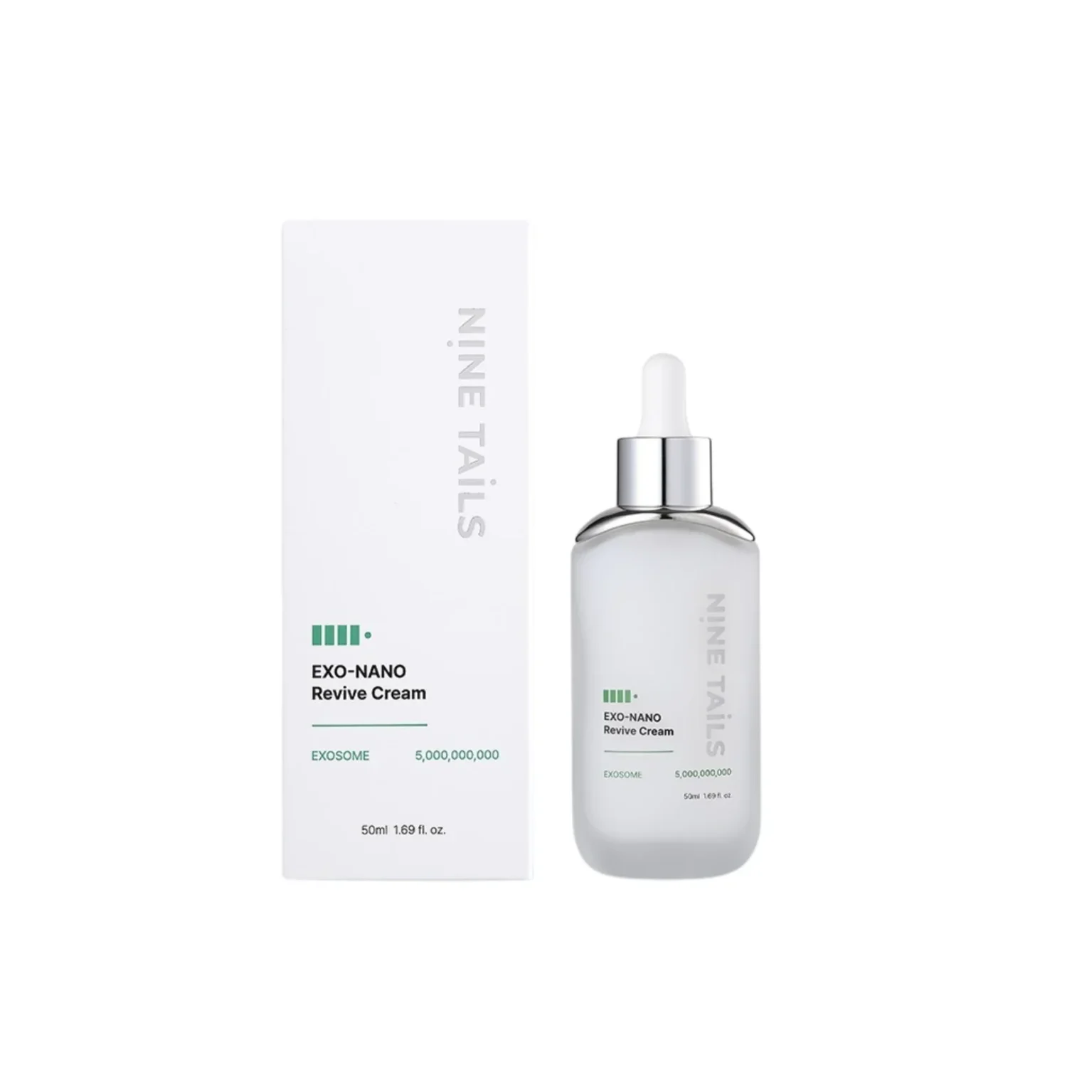 NINE TAILS Exo-Nano Revive egzosomų kremas 50 ml indelis